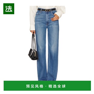 1h可退 香港直邮mother 女士 Tunnel Vision Sneak 高腰牛仔裤 13