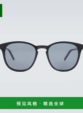 香港直邮Gucci 古驰 男士 圆形醋纤金属太阳眼镜 000919
