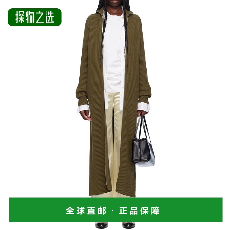 香港直邮Jil Sander 拉链高领针织衫 J40HP0012-J14737