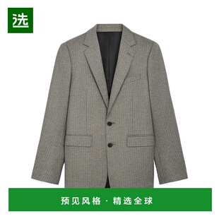 香港直邮Celine 经典条纹法兰绒夹克 2V045438V.外套男装