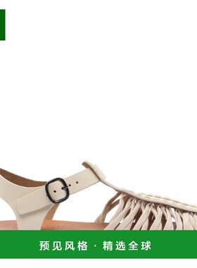 香港直邮HEREU 女士凉鞋 ALARWFS24CUSTARD SS2026 白色 T 形凉鞋