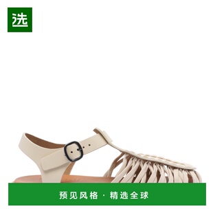 香港直邮HEREU 女士凉鞋 ALARWFS24CUSTARD SS2026 白色 T 形凉鞋