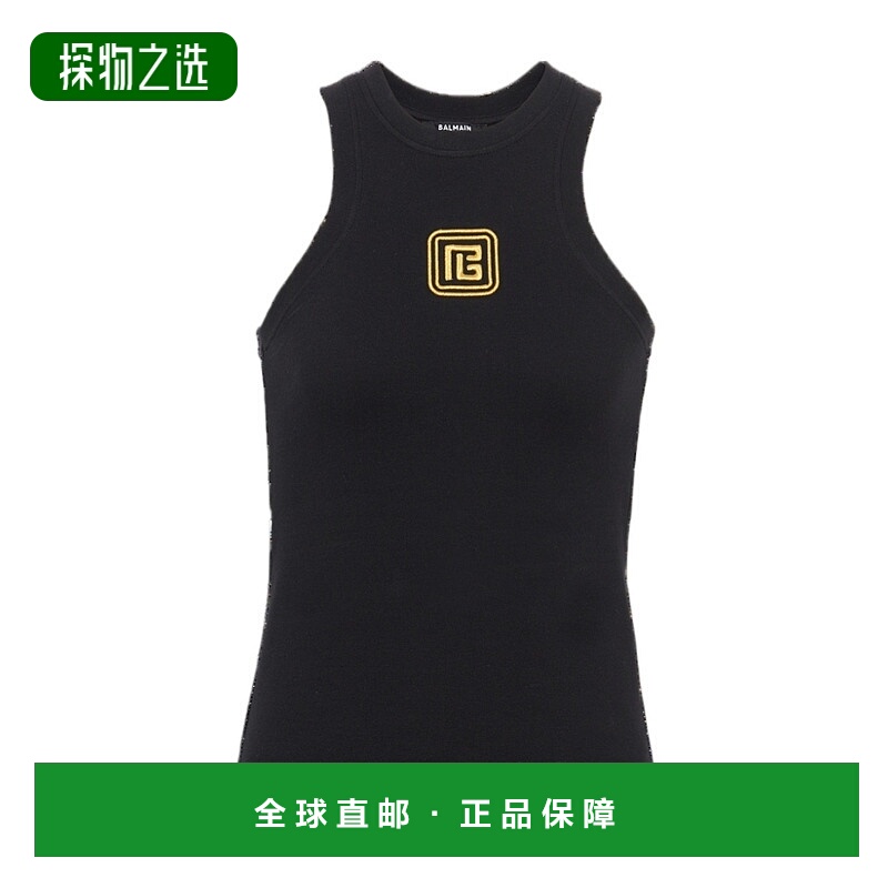 香港直邮Balmain PB刺绣背心 CF1EB045BC49