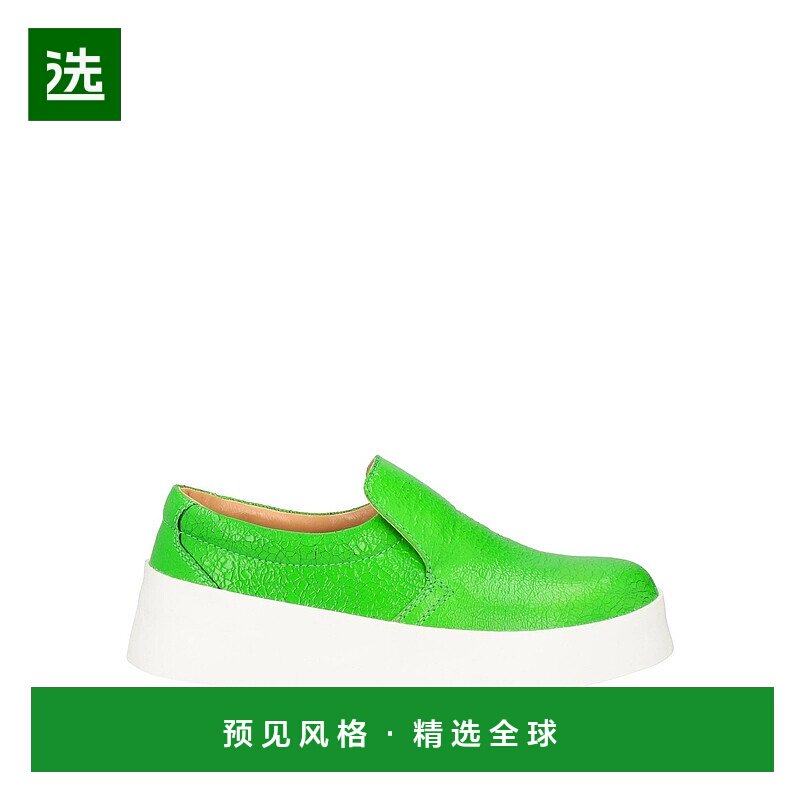 香港直邮J.W. Anderson 女士 运动鞋 Green 舒适绿色一脚蹬时尚