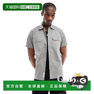 男士 WIP 香港直郵CARHARTT grey灰色 襯衫 灰色 master 1h可退