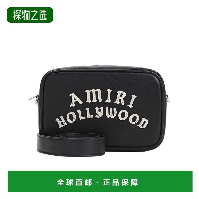 香港直邮Amiri 拉链橡胶单肩包 AMBGCM1028