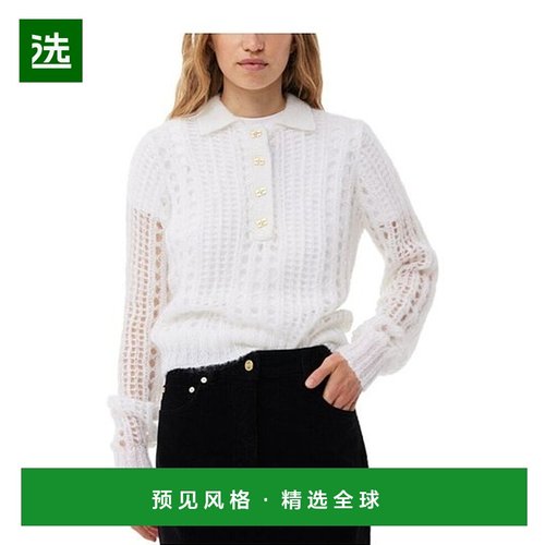 香港直邮Ganni 长袖羊毛毛衣 K2072