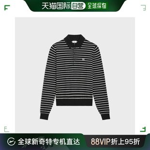 Polo 细羊毛条纹 Triomphe 欧洲直邮CELINE 思琳 衫