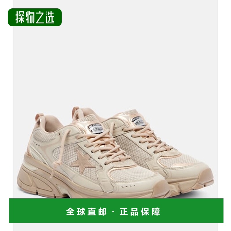 1h可退 香港直邮GOLDEN GOOSE 女士 Lightstar 皮革边运动鞋