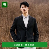 欧洲直邮OFF OMEN094S24FAB0011010羊毛 夹克 WHITE 男士