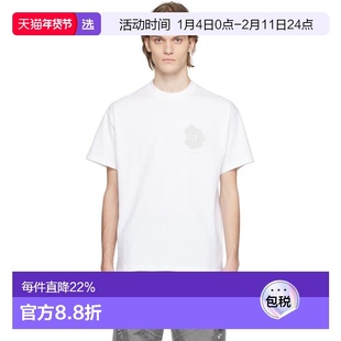 1h可退 香港直邮Objects IV Life 男士 白色 Evolving T 恤 OBJ00