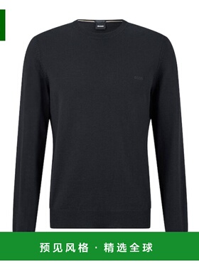 香港直邮BOSS HUGO BOSS 男士针织衫 50476364001 CO 黑色 MAGLIA