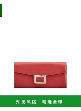 香港直邮Roger Vivier Belle Vivier 皮革钱包 RAWAWSB2401XMA