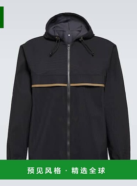 1h可退 香港直邮GR10K 男士 连帽抓绒夹克 black黑色 舒适时尚