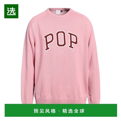 1h可退 香港直邮POP TRADING COMPANY 男士 毛衣 pink粉色 舒适时