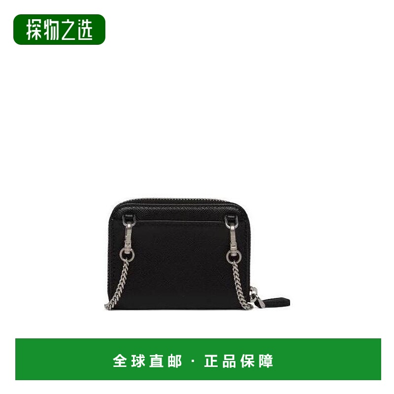 香港直邮Prada logo摁扣钱包 1MR020QHH普拉达拉链