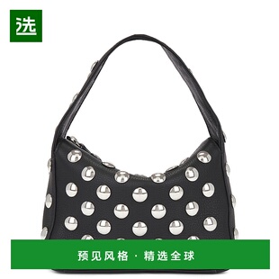 1h可退 香港直邮KHAITE 女士 Elena 小号铆钉手袋 H2032895斜挎包