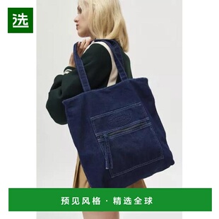 1h可退 【美国直邮】BDG女士托特包拉链徽标刺绣通勤时尚百搭 简