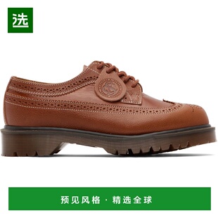 1h可退 香港直邮Dr. Martens 马丁大夫 男士 黄褐色 3989 Brogue