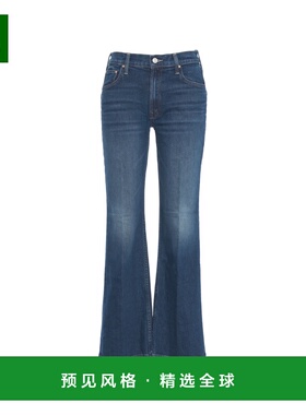 香港直邮MOTHER 女士牛仔裤 10895259APFI AW2025 蓝色 Jeans fla