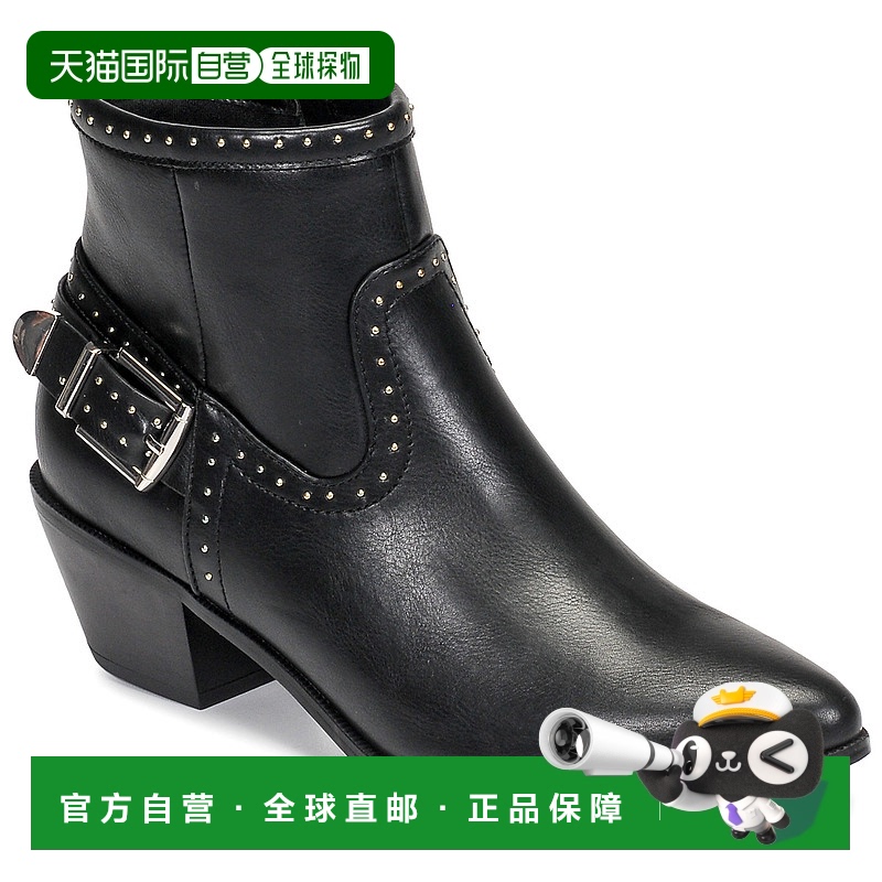 欧洲直邮Only Shoes 女士 短筒靴 TOBIO-7 PU STUD BOOT