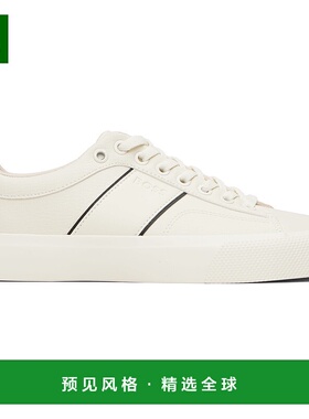 1h可退 香港直邮BOSS 波士 男士 灰白色 Faux-Leather Contrast B