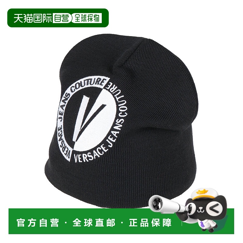 1h可退 香港直邮Versace Jeans 范思哲 男士 帽子 black黑色 舒适