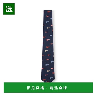 海军蓝色真丝花卉图案领 Club系列男士 1h可退 欧洲直邮LV路易威登