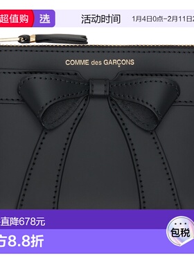 1h可退 香港直邮comme des garcons 川久保玲 男士 黑色 Big Bow