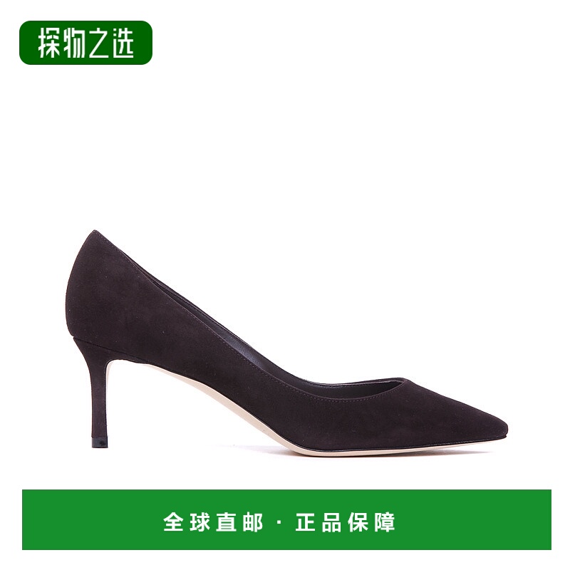 1h可退 欧洲直邮JIMMY CHOO 女士高跟鞋ROMY60KDUCOFFEE一脚蹬