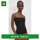 舒适时尚 1h可退 抹胸背心 black黑色 香港直邮COMMANDO 女士