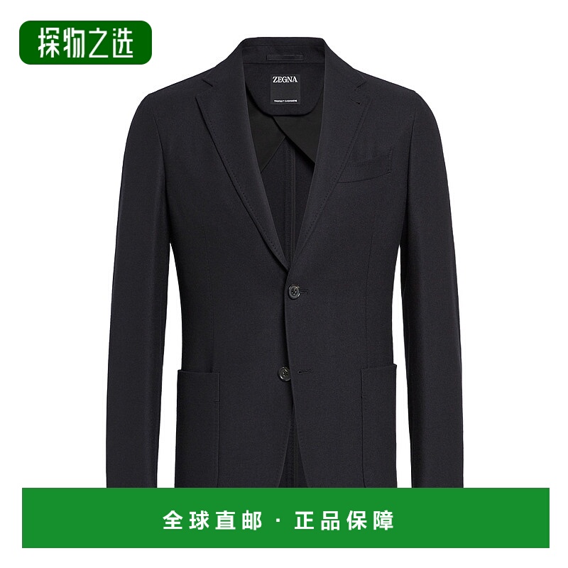 香港直邮Zegna TROFEO™ 羊毛羊绒西装外套 E7C20SDF