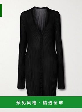 1h可退 香港直邮KHAITE 女士 Ramon 罗纹针织针织开衫 8289429