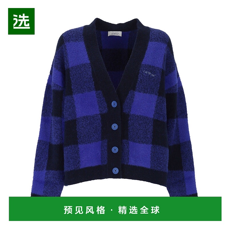 香港直邮off-white 女士 米白毛线衫 OWHB04JF25KNI001