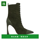 美国直邮 女鞋 ALEXANDRE 1h可退 BIRMAN 系带真皮踝靴 时装 靴