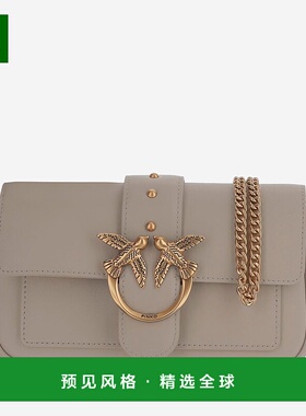 香港直邮Pinko 品高 女士 Love One Pocket 鏈條斜背包 100061A0F