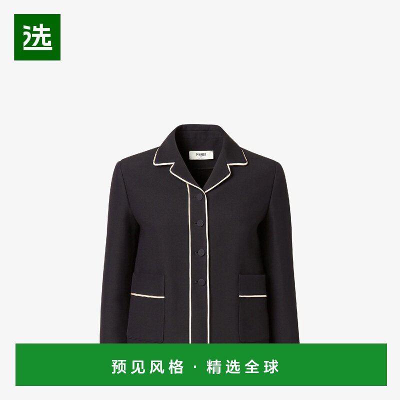 1h可退 欧洲直邮FENDI 芬迪 25秋冬 FJ7665AC4GF0GME 女士 夹克,女装/女士精品,短外套,淘宝优惠券,粉丝福利购,淘宝优惠卷