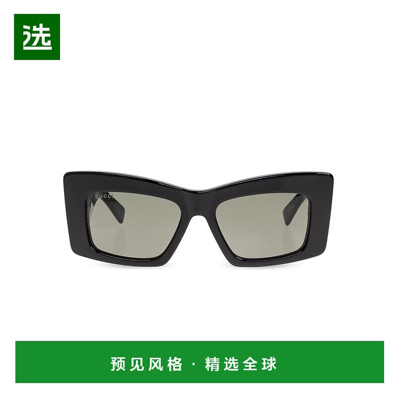 1h可退 欧洲直邮gucci 女士 太阳镜古驰正品潮流时尚简约显脸小高