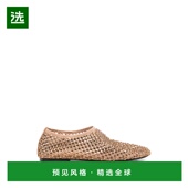 香港直邮STRATEGIA 卡其色 SS2026 女士芭蕾乐福鞋 R11098SAHARA