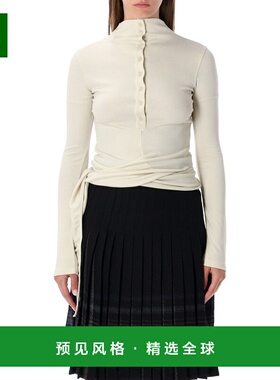 香港直邮LOW CLASSIC 女士T恤 LW253TS04CR0075 AW2025 乳白色