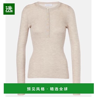 Julian 1h可退 女士 Hearst 羊绒真丝亨利领衬 香港直邮Gabriela