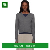 香港直邮Arch4 毛衣 女士 Boston 1h可退 Neck 灰色 KNJP25170B