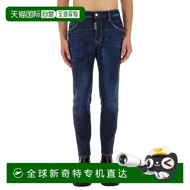 1h可退 欧洲直邮dsquared2 男士 牛仔裤