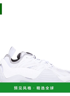 1h可退 香港直邮Lanvin 朗雯 男士 FLASH-X 白色网纱运动鞋 FMSKI