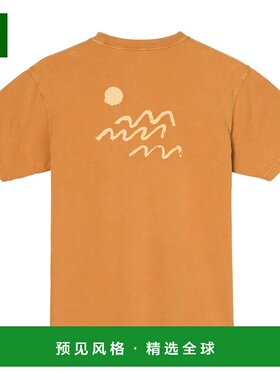 1h可退 香港直邮mont-bell 男士T恤 2104845OG CO 橙色 Washed Ou