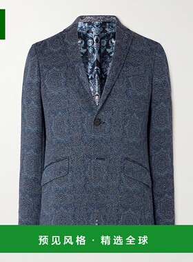 香港直邮1h可退 Etro 艾特罗 男士 V領西裝外套 MRCB000199JJE17