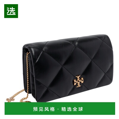 香港直邮TORY BURCH 女士钱包 162139001 SS2026 黑色 Kira Diamo