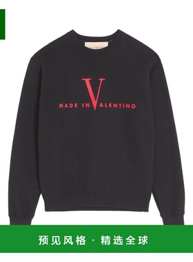 香港直邮VALENTINO 男士针织衫 8V3MF28RBCU0NR SS2026 黑色