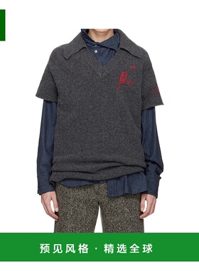 1h可退 香港直邮Vivienne Westwood 羊毛羊绒混纺徽标马甲 380300