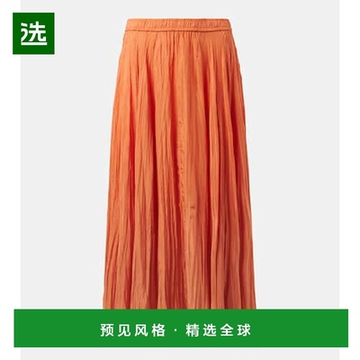 1h可退 香港直邮JOSEPH 约瑟夫 女士 Sully 真丝中长半身裙a字裙